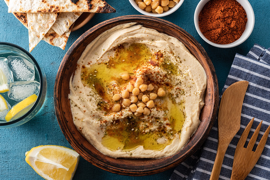 Frisches Hummus